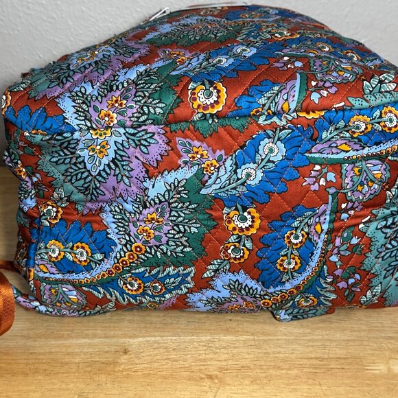 Vera Bradley Large Bancroft Backpack in Flowers and Feathers NWT main image 13
